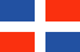Dominican Republic : Negara, bendera (Kecil)
