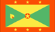 Grenada : Krajina vlajka (Malý)