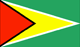 Guyana : La landa flago (Malgranda)