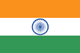 India : Negara, bendera (Kecil)