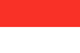 Indonesia : Krajina vlajka (Malý)