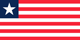 Liberia : Ülkenin bayrağı (Küçük)