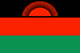 Malawi : Bandila ng bansa (Maliit)