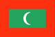 Maldives : للبلاد العلم (صغير)