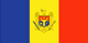 Moldova : Krajina vlajka (Malý)