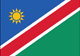 Namibia : Bandila ng bansa (Maliit)