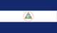 Nicaragua : Bandila ng bansa (Maliit)