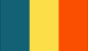Romania : Riigi lipu (Väike)