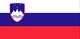 Slovenia : Bandila ng bansa (Maliit)