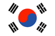 South Korea : Negara, bendera (Kecil)