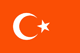 Turkey : Krajina vlajka (Malý)