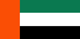United Arab Emirates : The country's flag (Small)