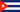 Cuba : Bandeira do país (Mini)