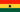Ghana : Landets flagga (Mini)