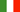 Italy : Krajina vlajka (Mini)