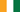 Ivory Coast : للبلاد العلم (مصغرة)