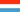 Luxembourg : Riigi lipu (Mini)