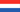 Netherlands : Krajina vlajka (Mini)