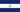 Nicaragua : Bandila ng bansa (Mini)