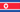 North Korea : Riigi lipu (Mini)