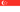 Singapore : Krajina vlajka (Mini)