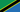 Tanzania : Krajina vlajka (Mini)
