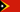 Timor-Leste : Landets flagga (Mini)
