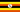 Uganda : Landets flagga (Mini)