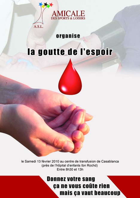 amicsportsetloisirs : journée don du sang