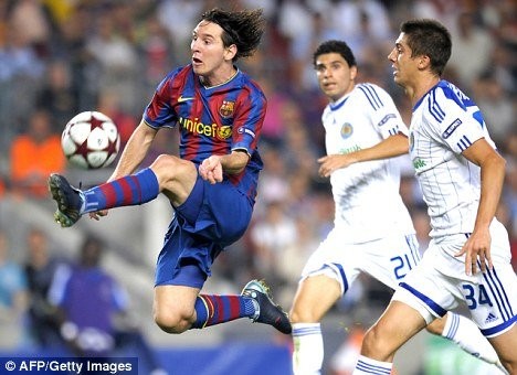 messi action