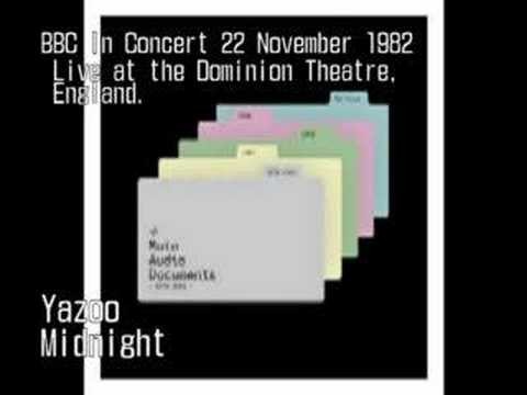 Yaz » Yazoo - BBC Live (3/6) - Bad Connection , Midnight
