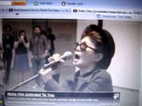 Yoko Ono » Yoko Ono Rod Stewart Do Ya Think I'm Sexy "Remix"