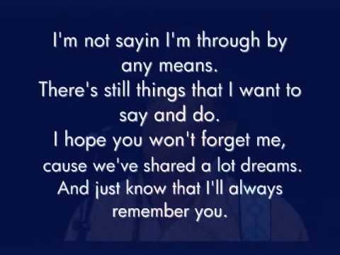George Strait » George Strait - I'll Always Remember You (Lyrics)