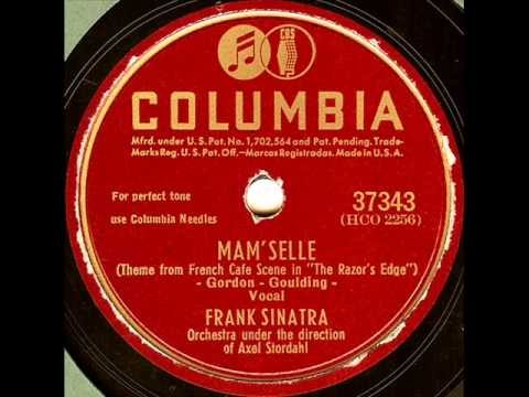 Frank Sinatra » Mam'selle by Frank Sinatra on 1947 Columbia 78.
