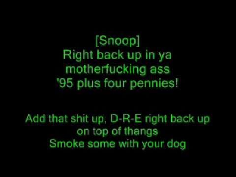 Dr. Dre » Dr. Dre feat. Snoop Dogg - Still Dre (Lyrics)