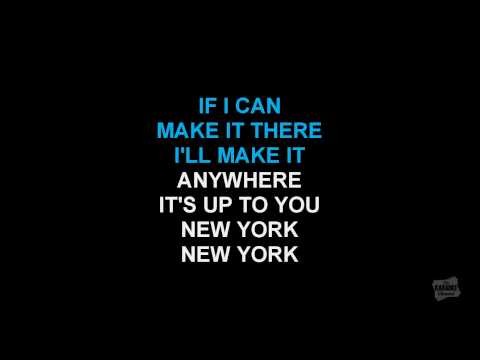 Frank Sinatra » New York, New York in the style of Frank Sinatra