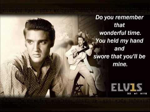 Elvis Presley » Elvis Presley- Paralyzed (lyrics)