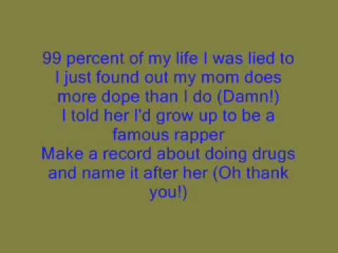 Eminem » Eminem - My Name Is Lyrics