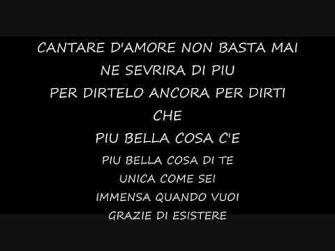 Eros Ramazzotti » Eros Ramazzotti - Piu Bella Cosa + LYRICS