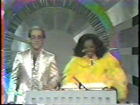 Elton John » Elton John and Diana Ross at the Rock Music Awards