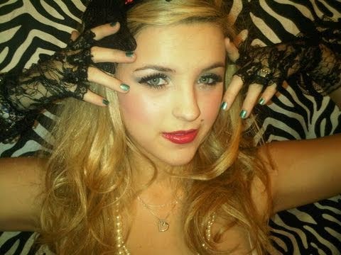 Madonna » (like a virgin) Madonna halloween makeup