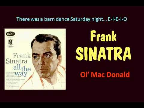 Frank Sinatra » Ol' Mac Donald (Frank Sinatra - with Lyrics)