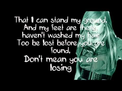 Avril Lavigne » Falling down - Avril Lavigne lyrics