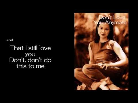 Lea Salonga » I Don't Love You Anymore by Lea Salonga