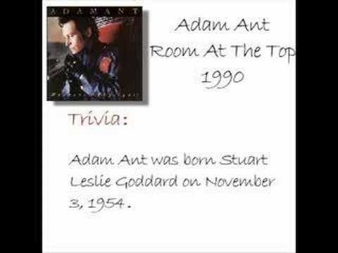 Adam Ant » Adam Ant - Room At The Top (w/ trivia)