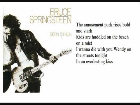 Bruce Springsteen » Bruce Springsteen Born to Run lyrics