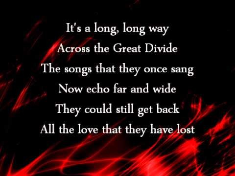 Tim McGraw » The Great Divide - Tim McGraw Lyrics