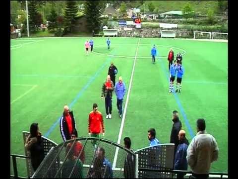 Andorra football. 1\\2 Copa Constitucio. Lusitanos - UE Sant Julia (1:2). S