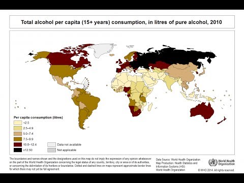 World's Top 10 Heaviest-Drinking Countries (2014)