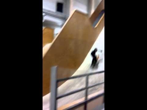 13 year old does double backflip snowboarding